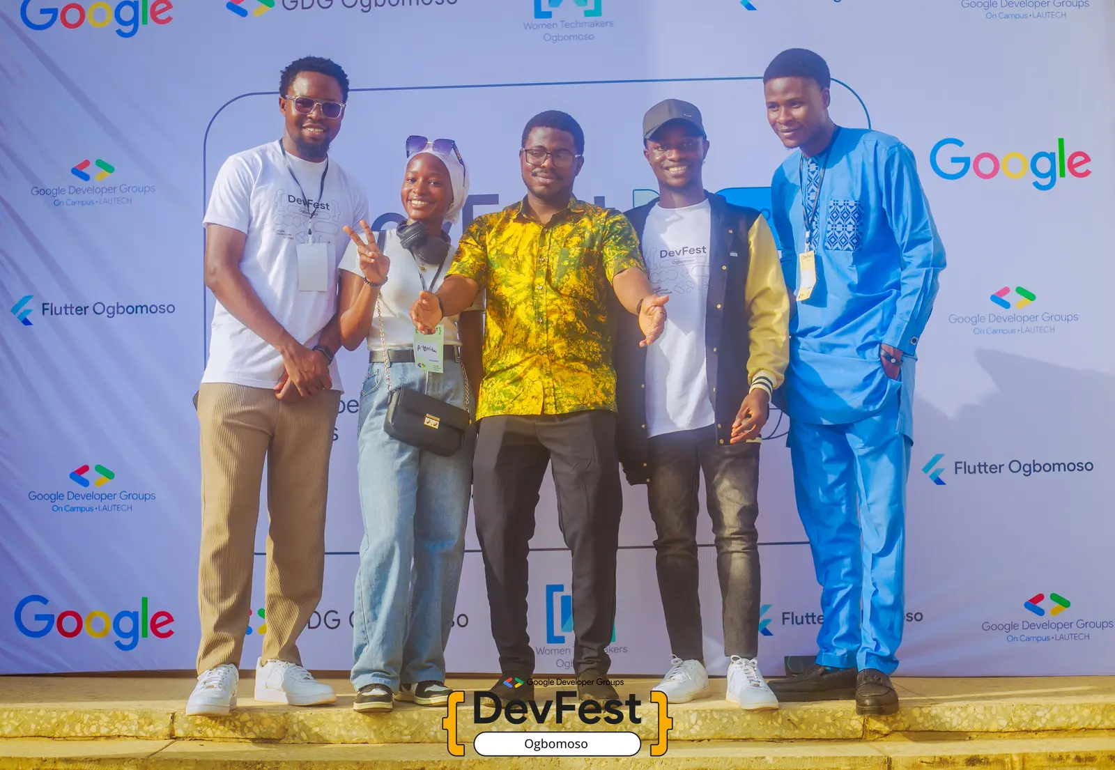 Past and present LAUTECH GDG on Campus leads